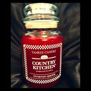 Yankee Candles Full Size Cinnamon Sparkle Candle
